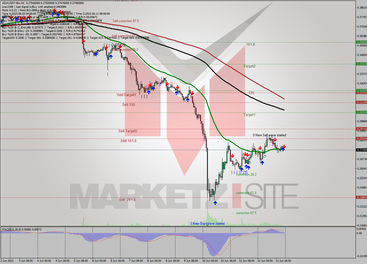 ADAUSDT-Bin H1 Signal