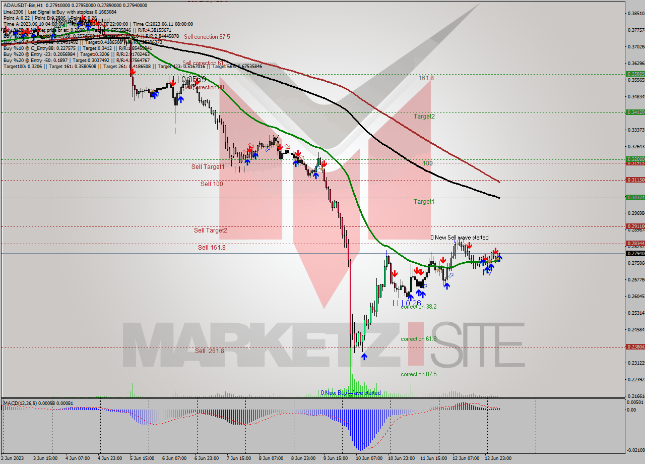 ADAUSDT-Bin H1 Signal