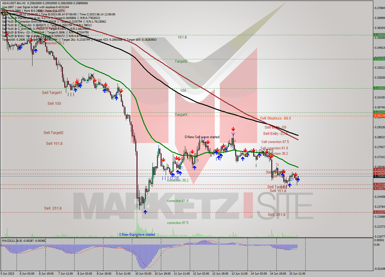 ADAUSDT-Bin H1 Signal
