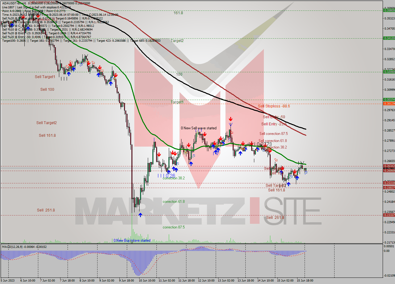 ADAUSDT-Bin H1 Signal
