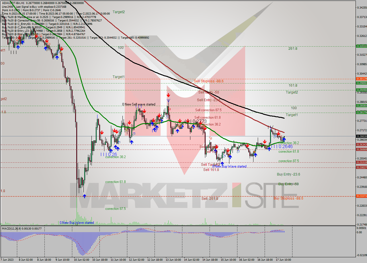ADAUSDT-Bin H1 Signal