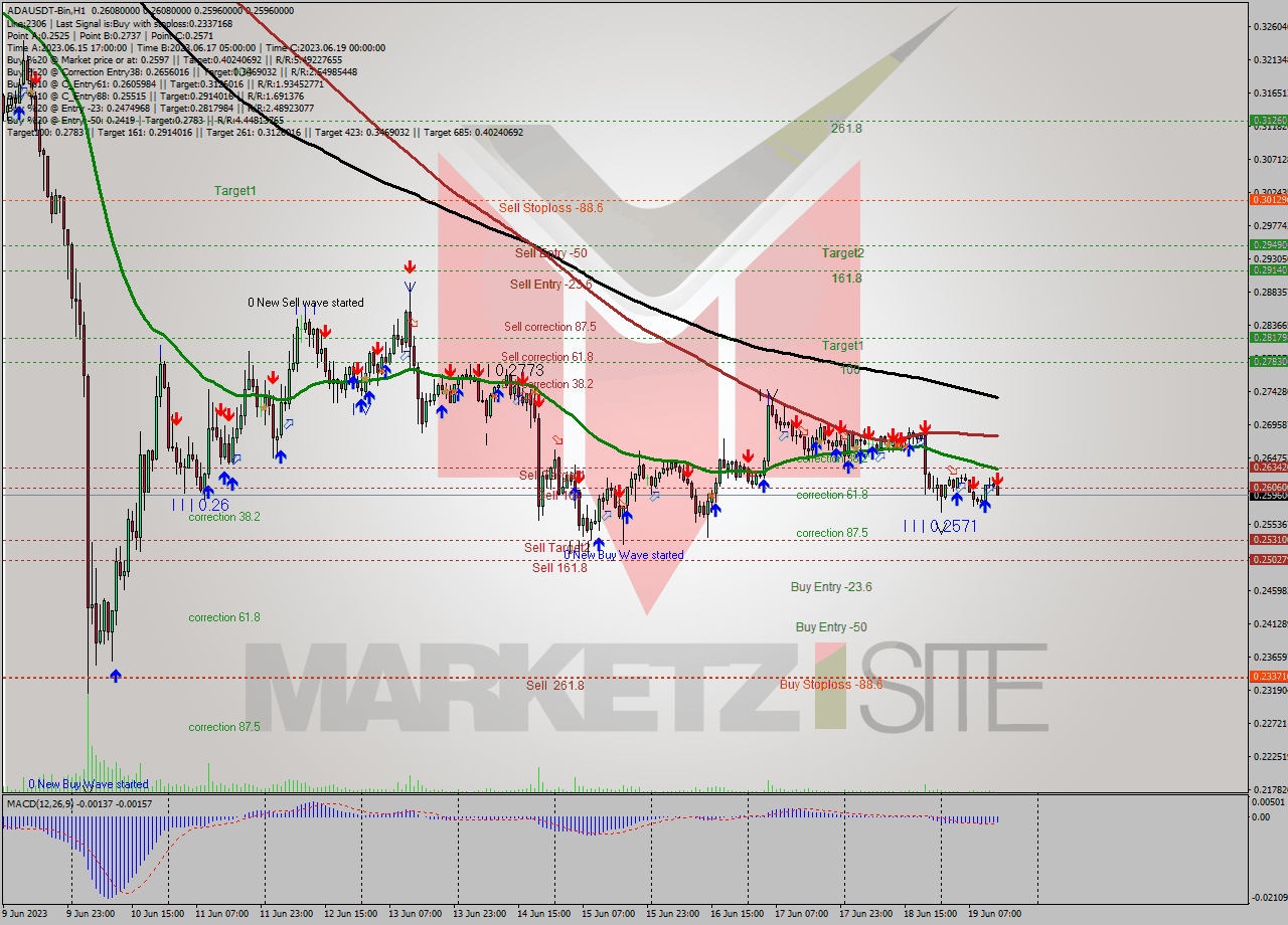 ADAUSDT-Bin H1 Signal