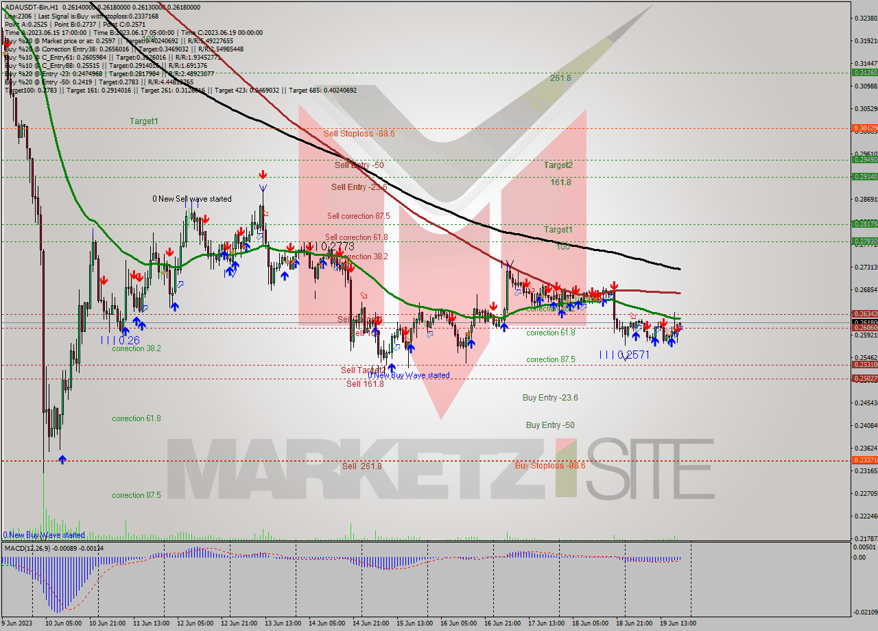 ADAUSDT-Bin H1 Analysis ADAUSDT-Bin H1 Signal