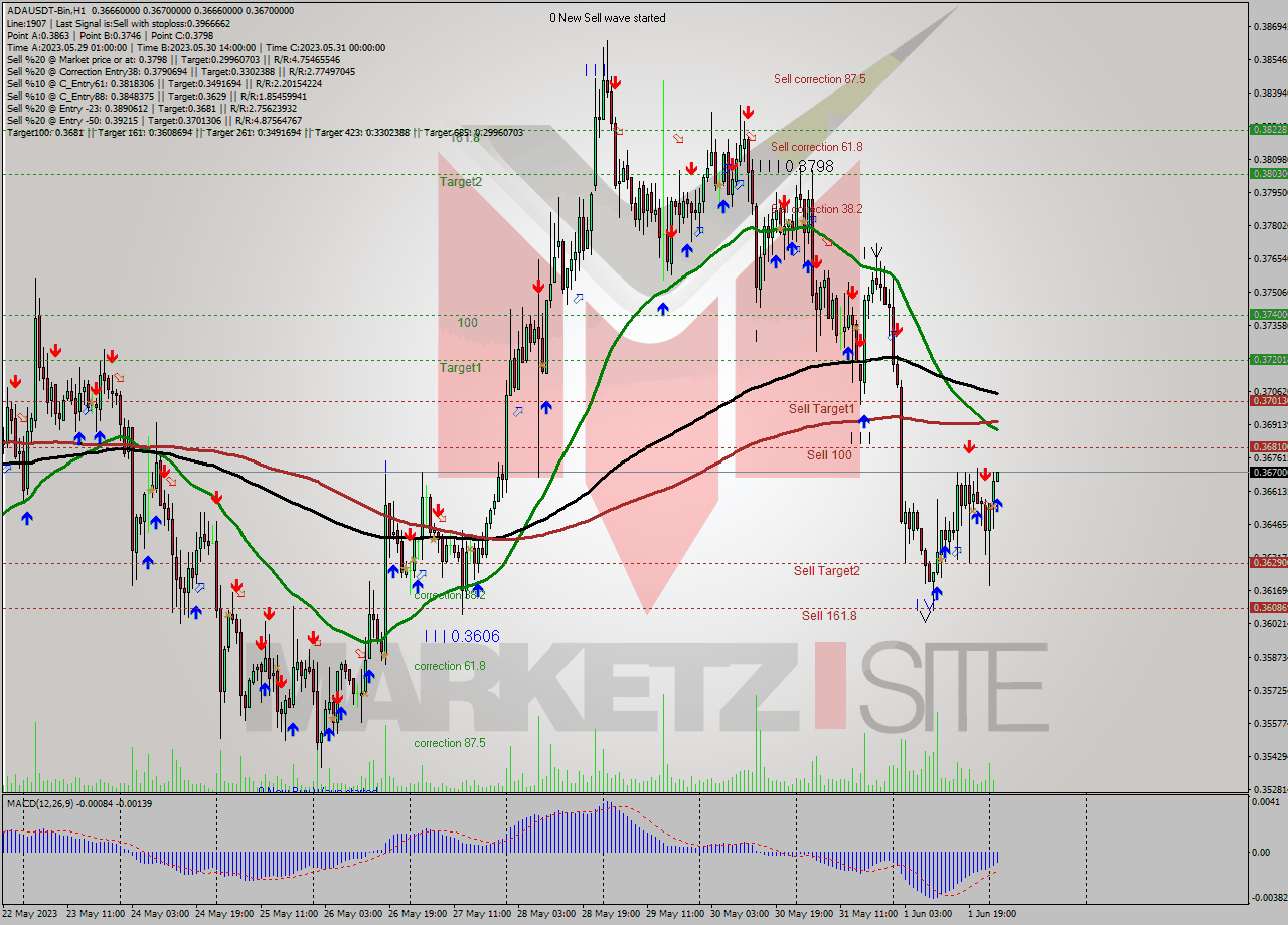 ADAUSDT-Bin H1 Signal