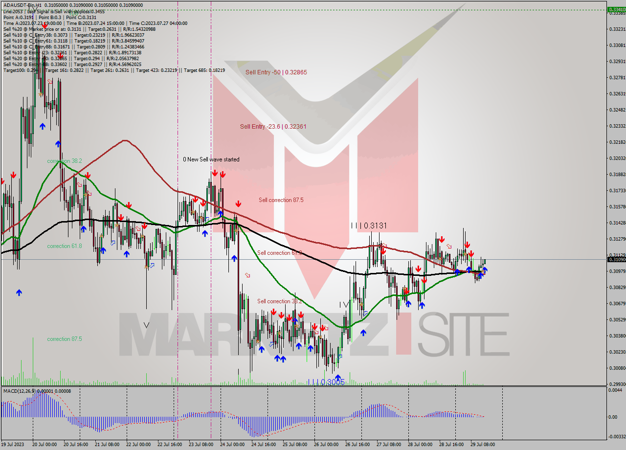 ADAUSDT-Bin H1 Signal
