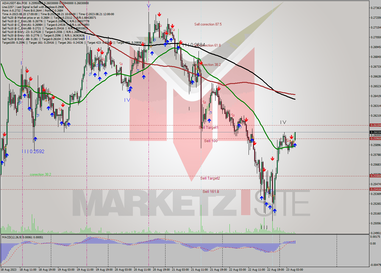 ADAUSDT-Bin M30 Signal