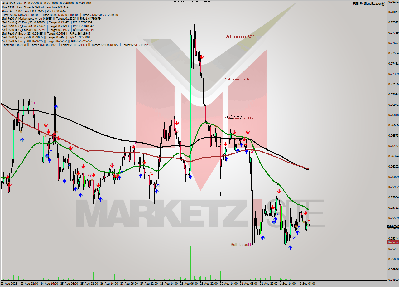 ADAUSDT-Bin H1 Signal