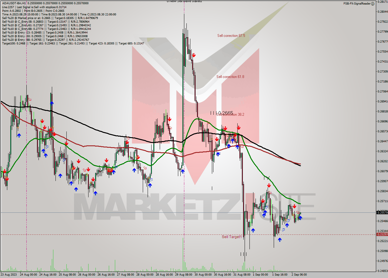 ADAUSDT-Bin H1 Signal