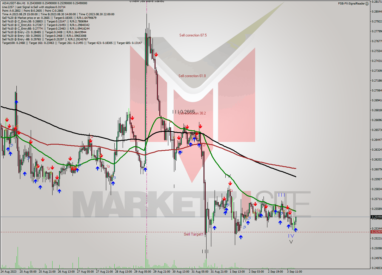 ADAUSDT-Bin H1 Signal