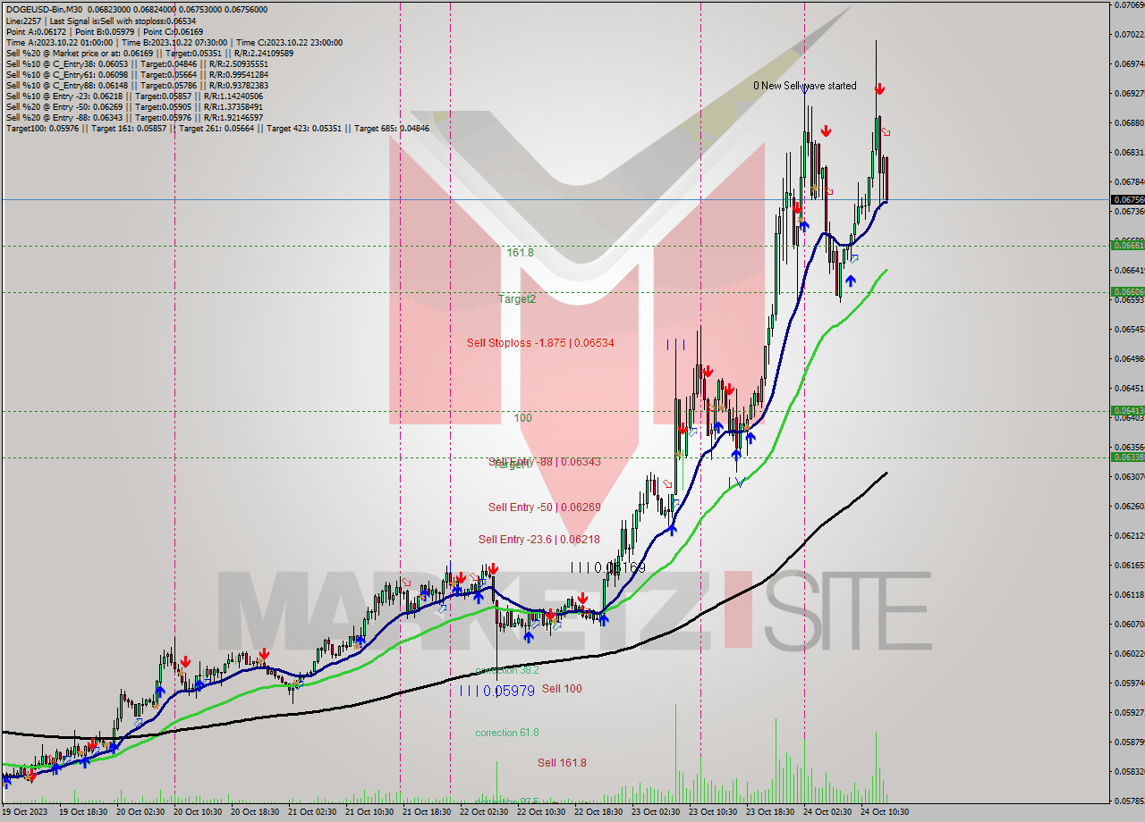DOGEUSD-Bin M30 Signal