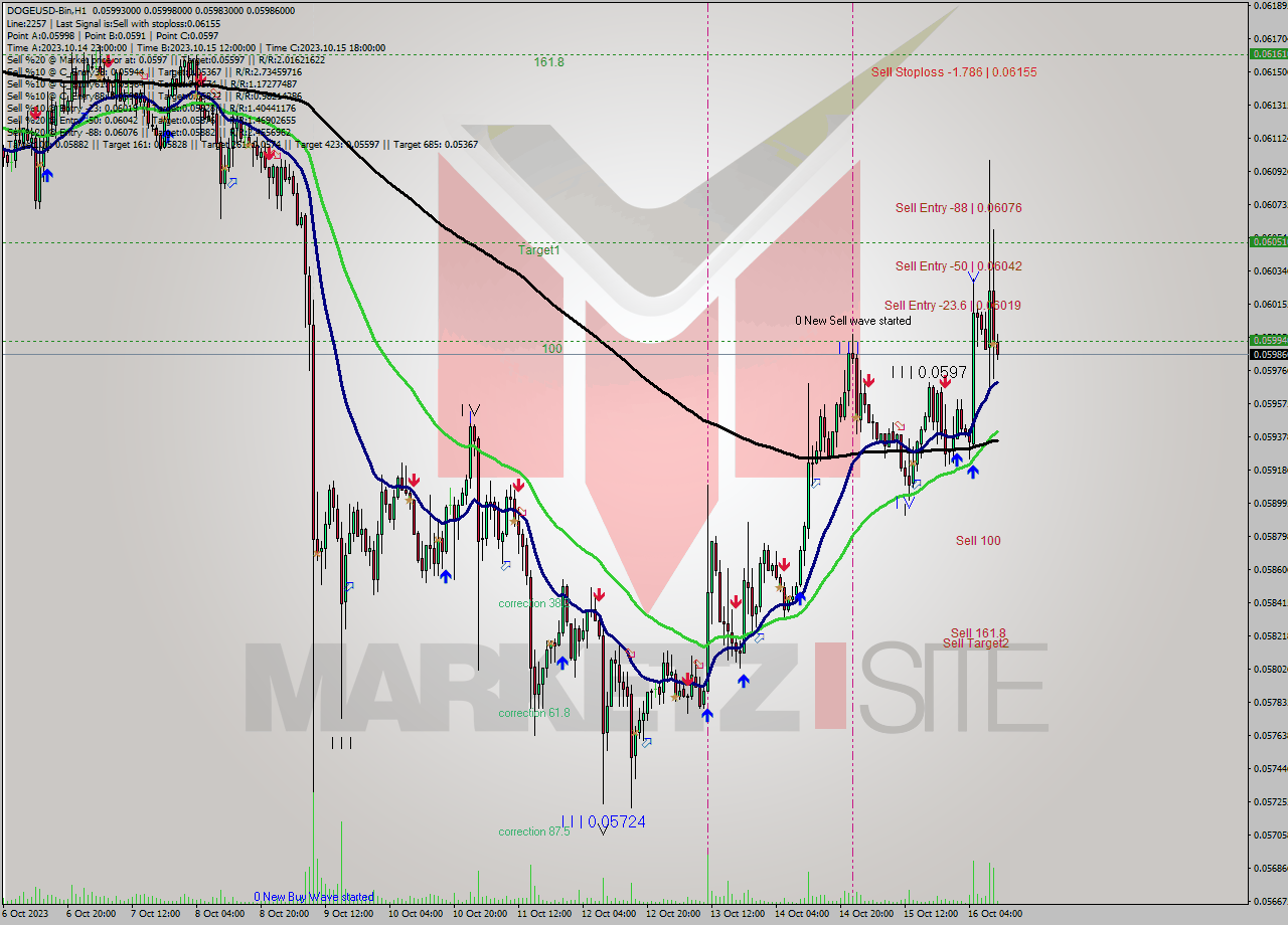 DOGEUSD-Bin H1 Analysis DOGEUSD-Bin H1 Signal