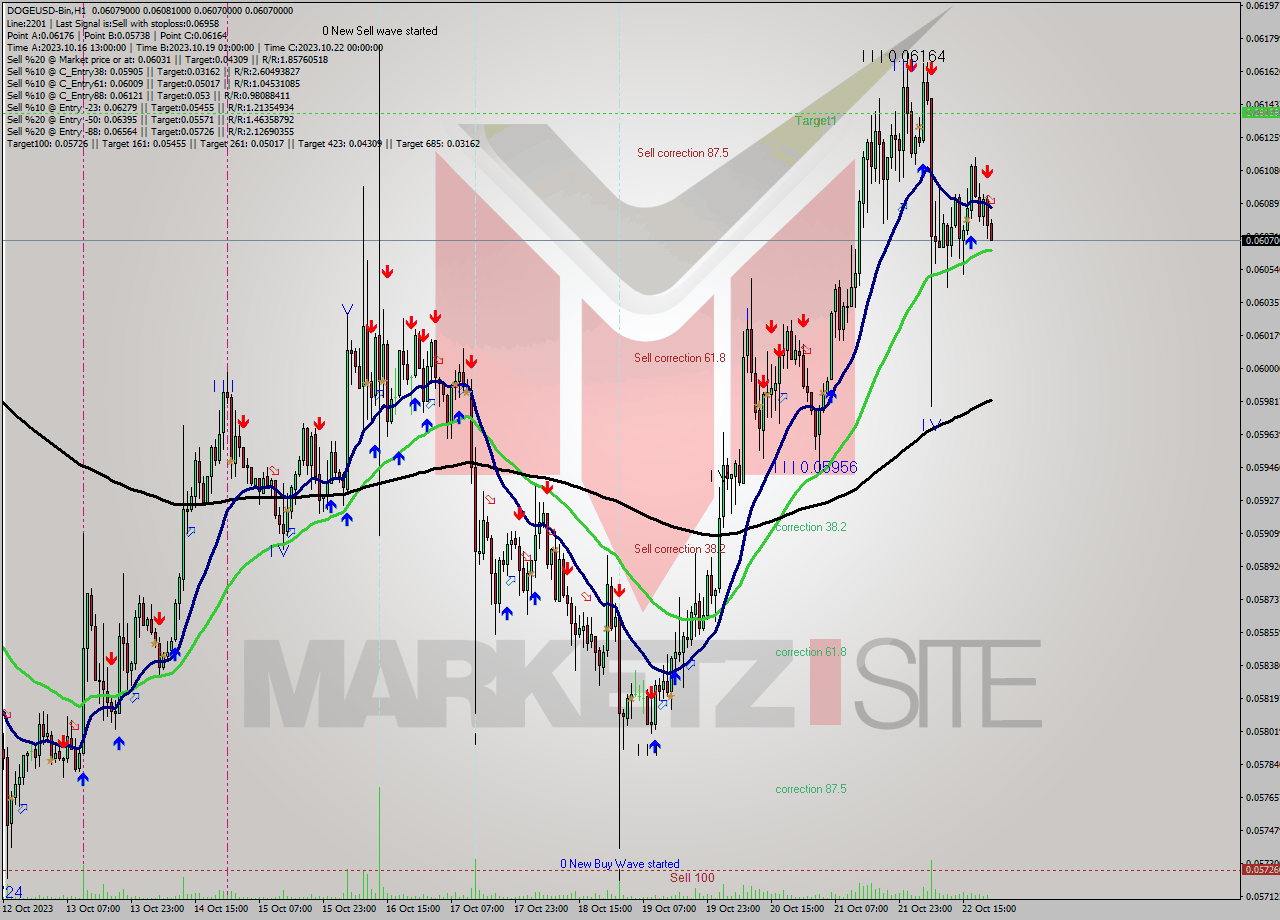 DOGEUSD-Bin H1 Analysis DOGEUSD-Bin H1 Signal