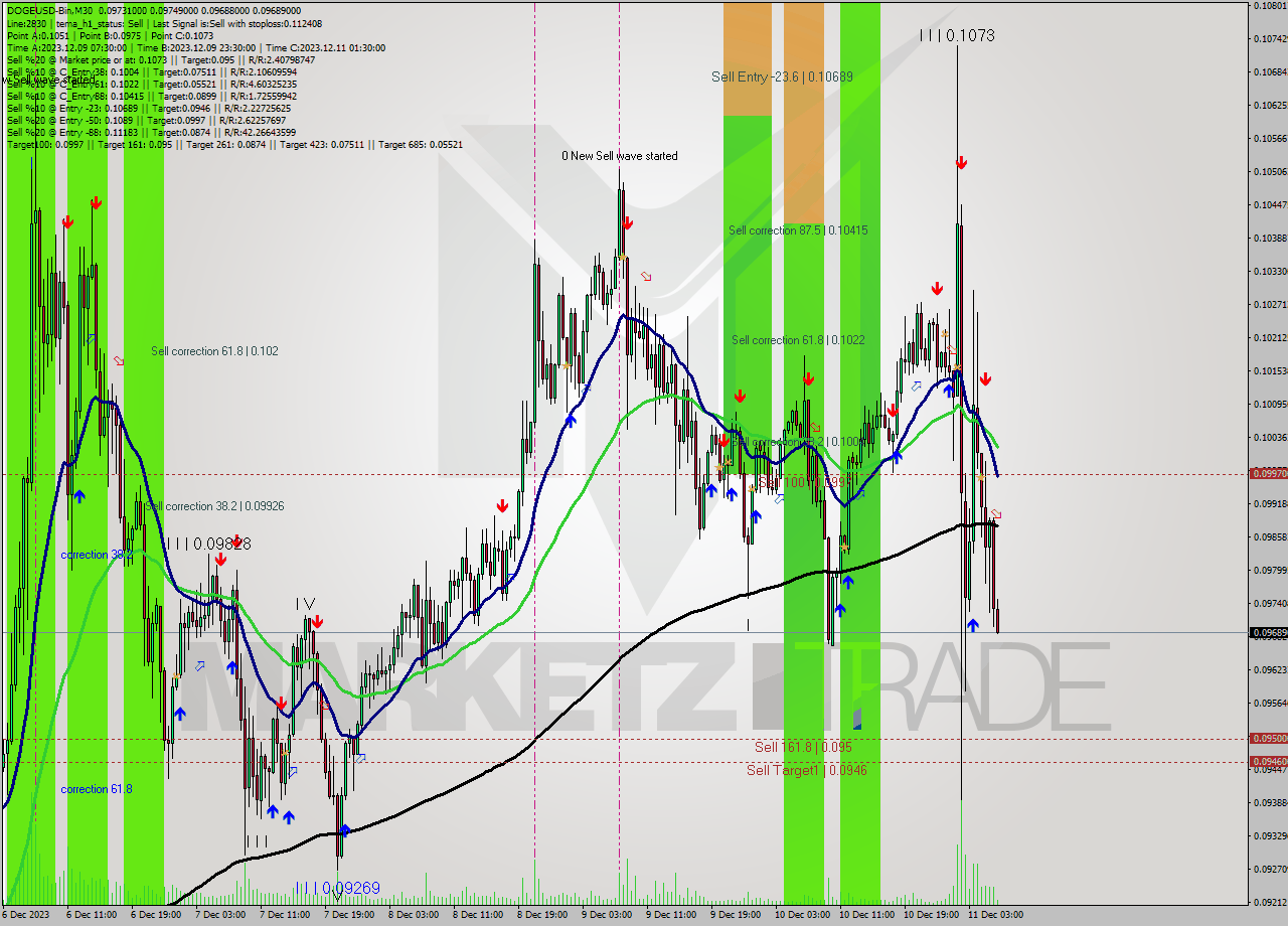 DOGEUSD-Bin M30 Analysis DOGEUSD-Bin M30 Signal