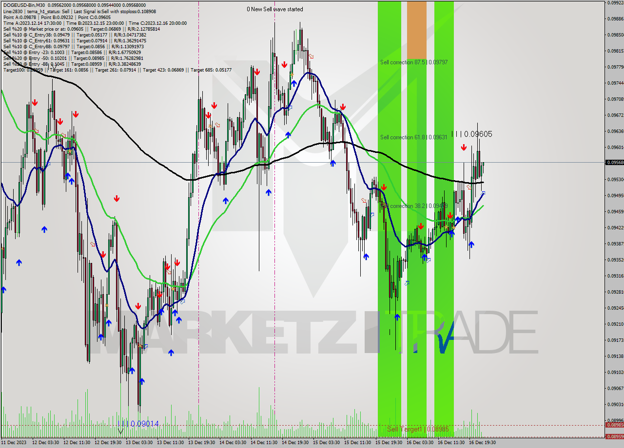 DOGEUSD-Bin M30 Signal