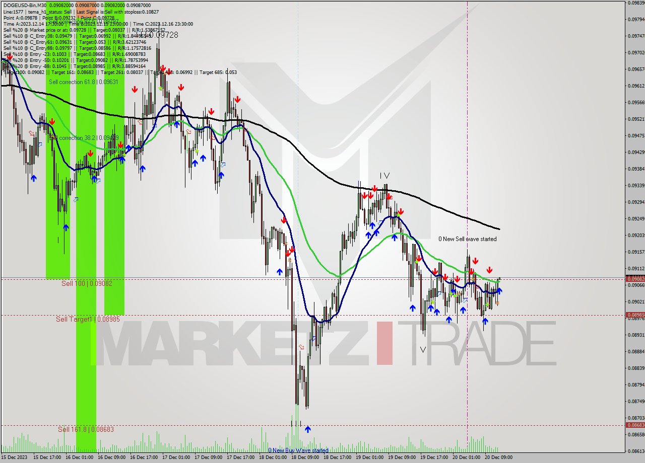 DOGEUSD-Bin M30 Signal