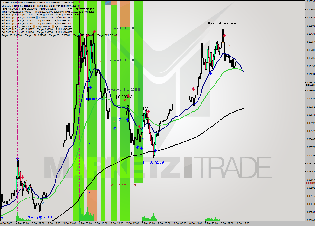 DOGEUSD-Bin M30 Analysis DOGEUSD-Bin M30 Signal