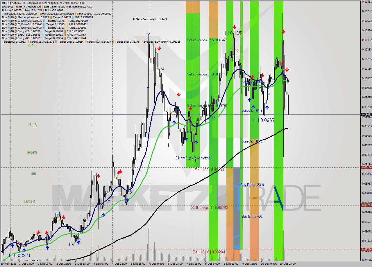 DOGEUSD-Bin H1 Analysis DOGEUSD-Bin H1 Signal
