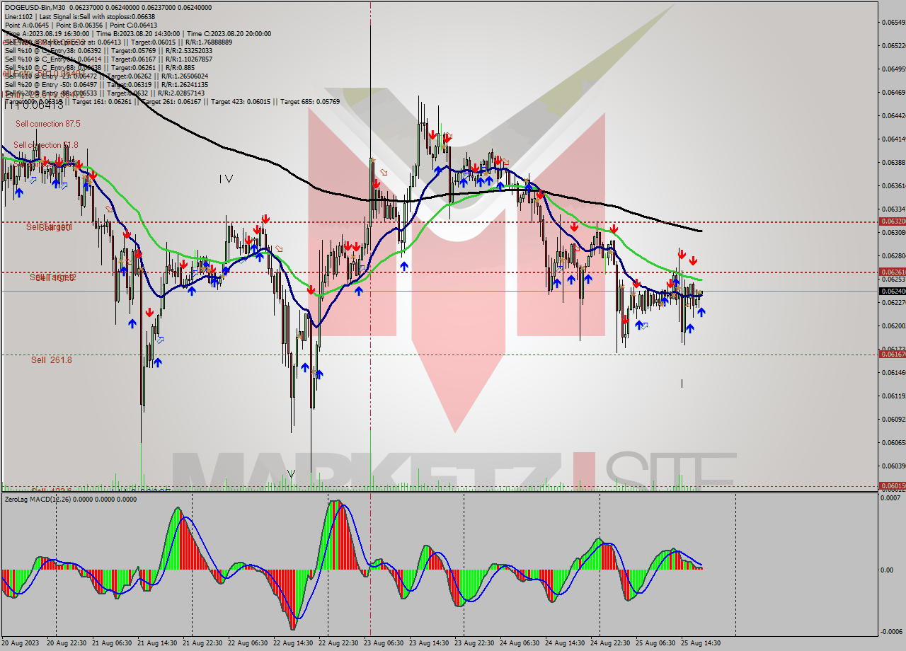 DOGEUSD-Bin M30 Analysis DOGEUSD-Bin M30 Signal