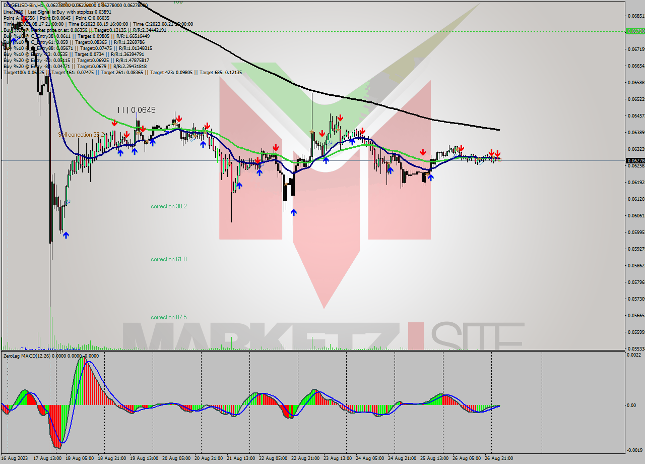 DOGEUSD-Bin H1 Signal