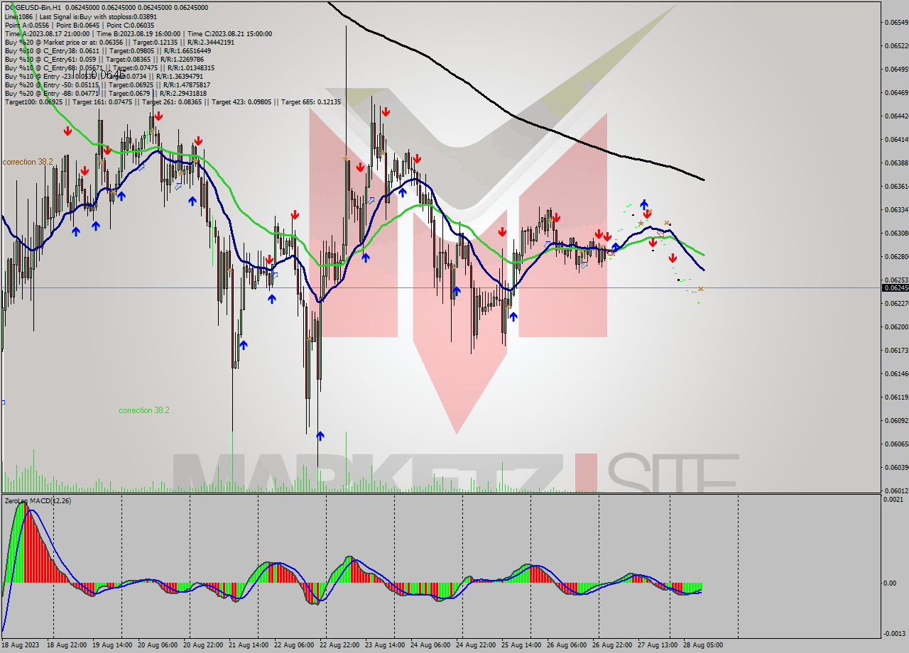 DOGEUSD-Bin H1 Signal