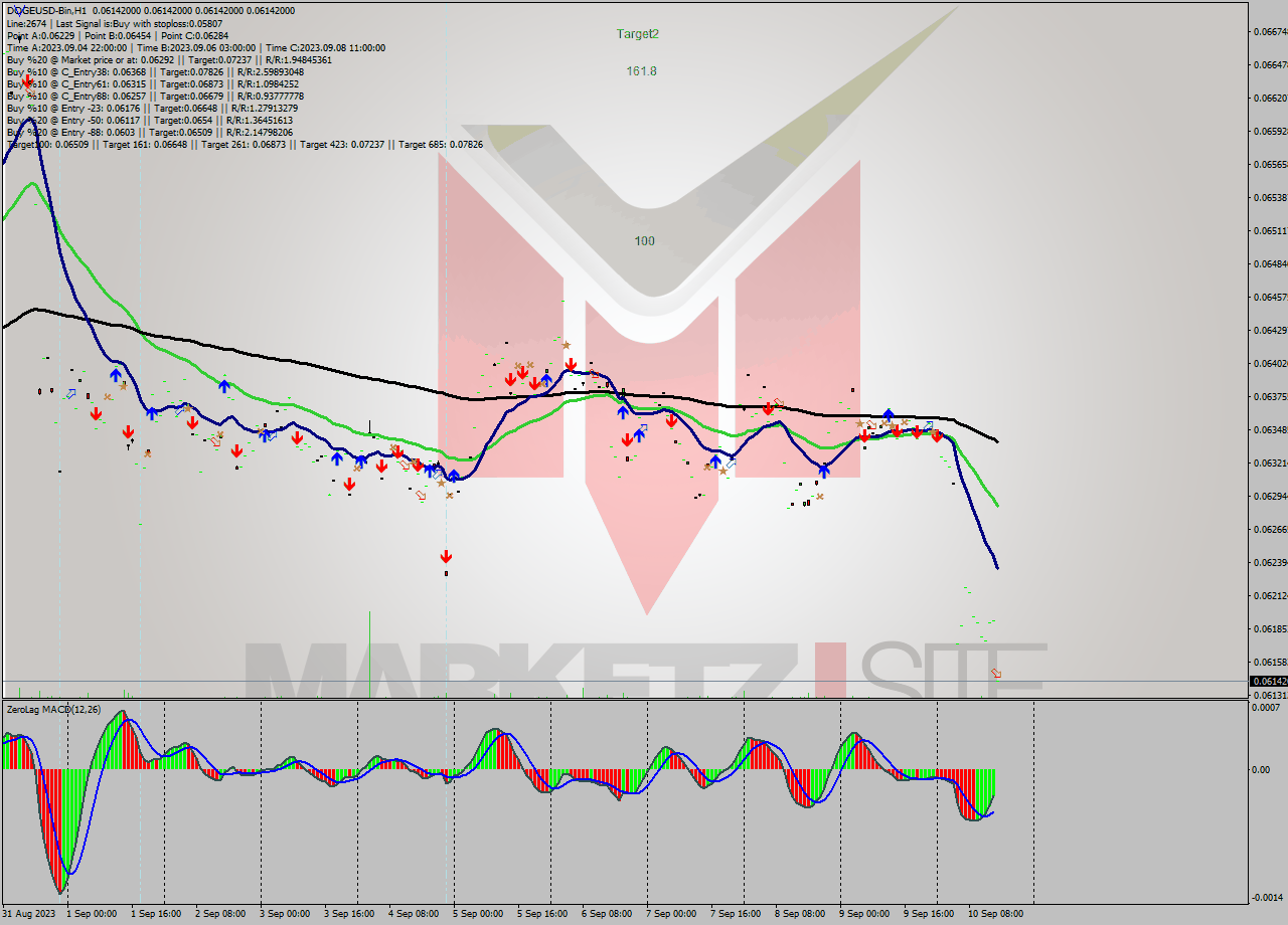 DOGEUSD-Bin H1 Analysis DOGEUSD-Bin H1 Signal