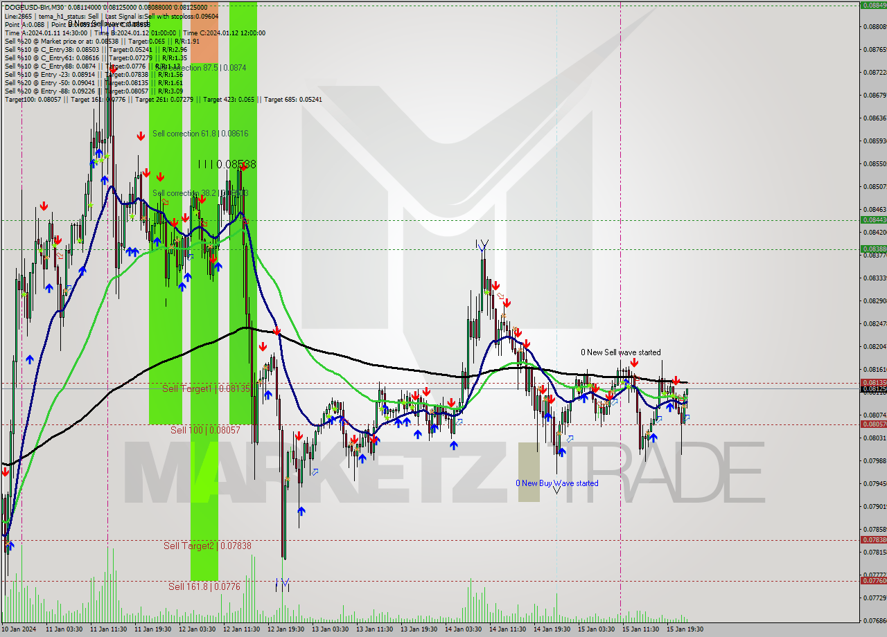 DOGEUSD-Bin M30 Signal