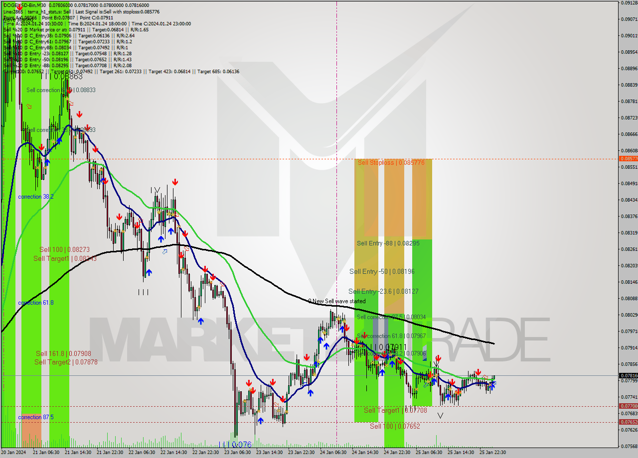 DOGEUSD-Bin M30 Signal