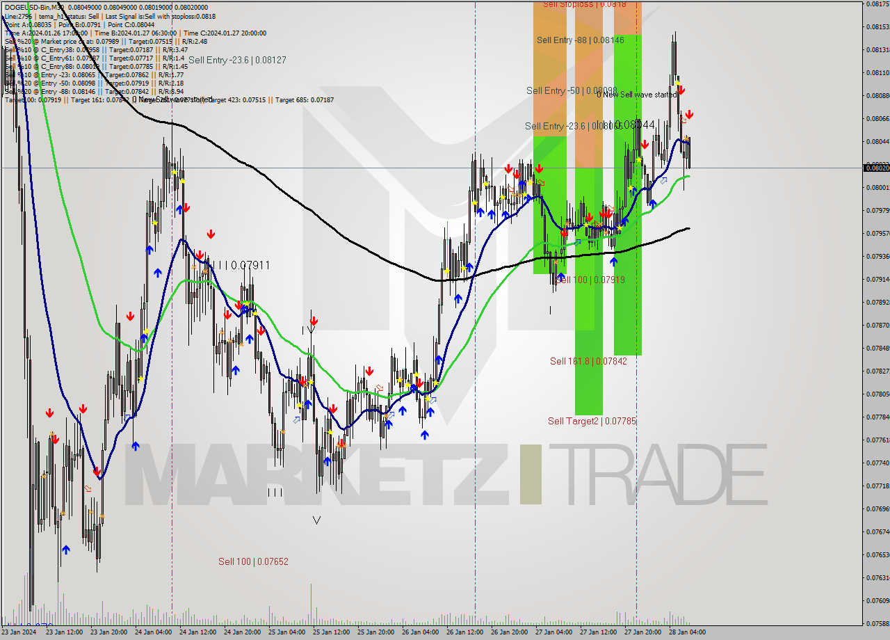 DOGEUSD-Bin M30 Signal