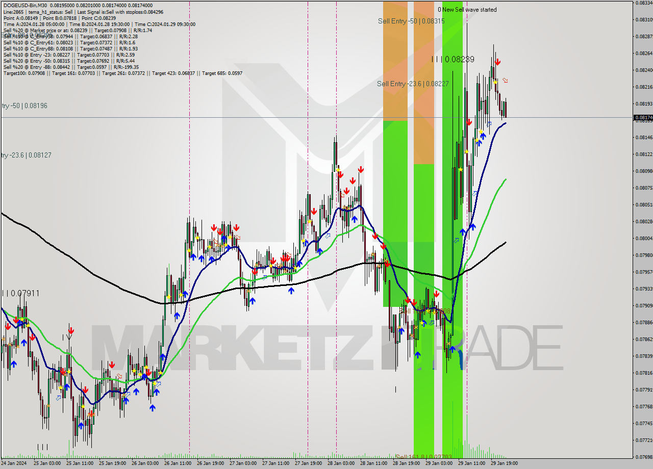 DOGEUSD-Bin M30 Signal