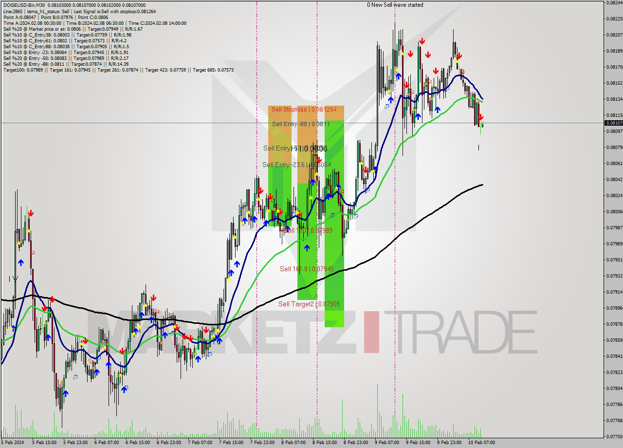 DOGEUSD-Bin M30 Signal