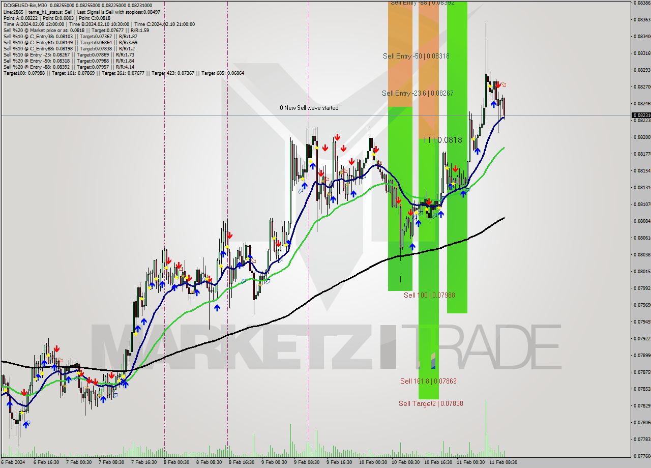 DOGEUSD-Bin M30 Signal