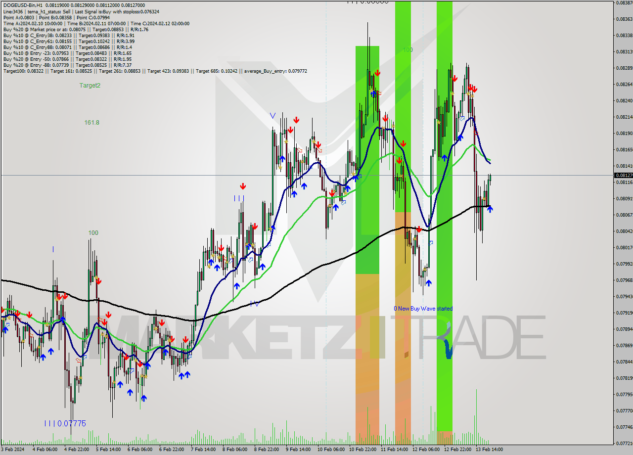 DOGEUSD-Bin H1 Analysis DOGEUSD-Bin H1 Signal