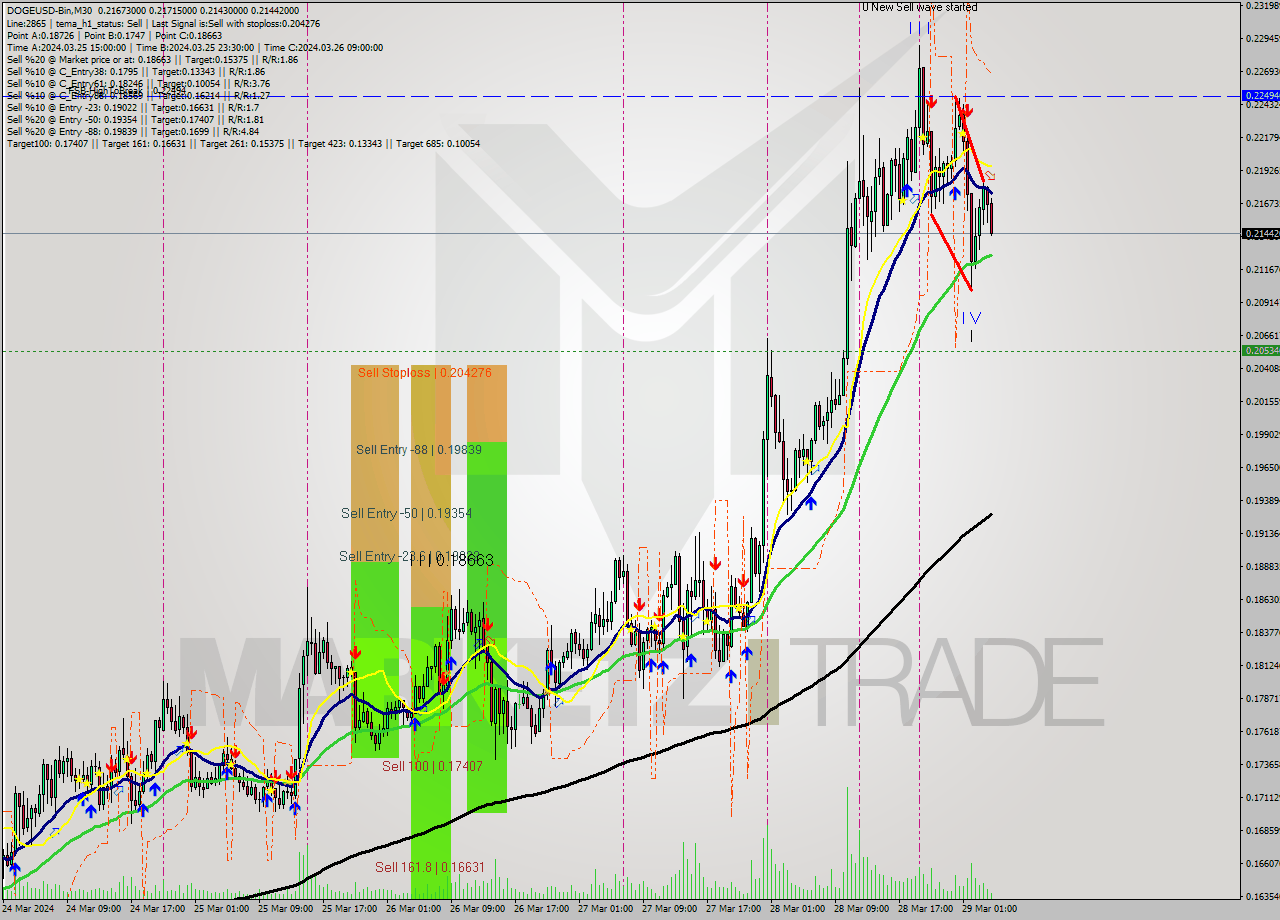 DOGEUSD-Bin M30 Analysis DOGEUSD-Bin M30 Signal
