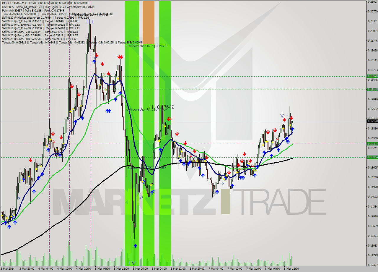 DOGEUSD-Bin M30 Signal