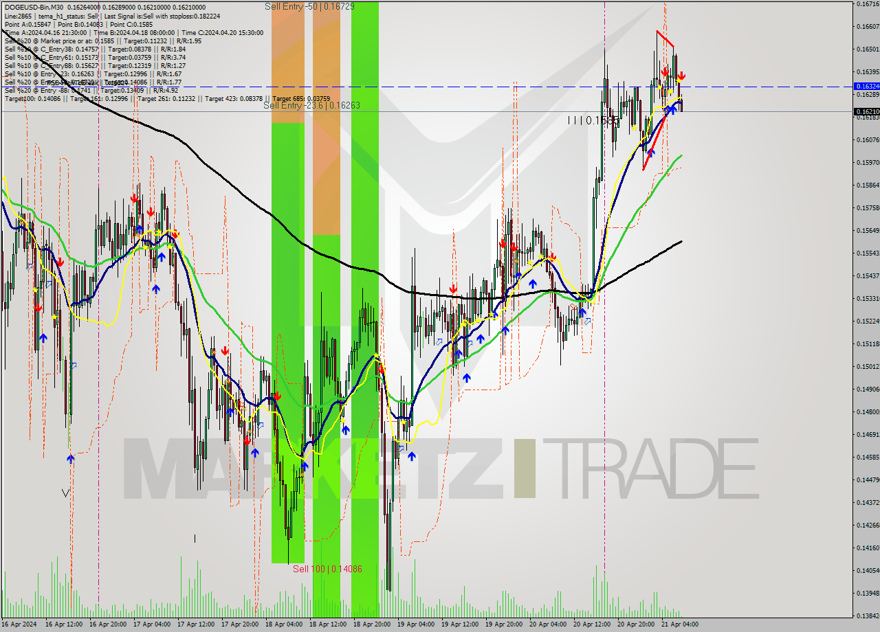 DOGEUSD-Bin M30 Signal