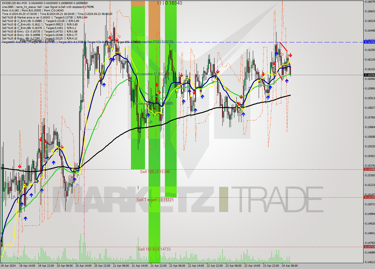 DOGEUSD-Bin M30 Signal