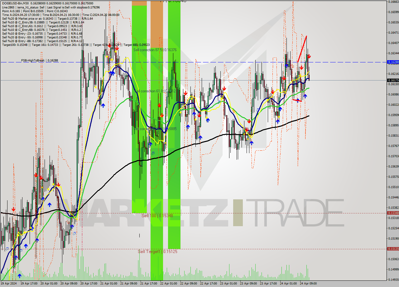 DOGEUSD-Bin M30 Signal