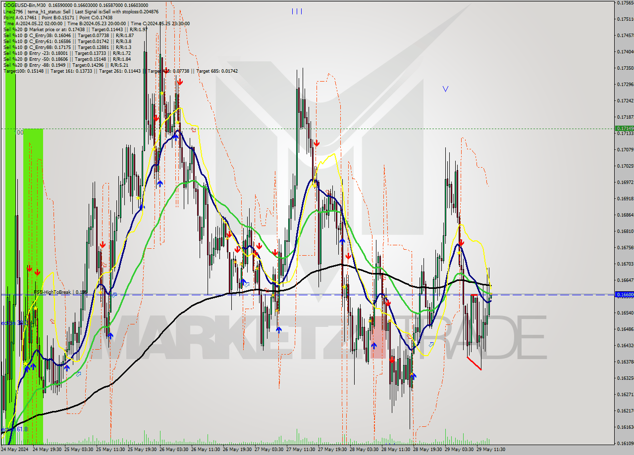 DOGEUSD-Bin M30 Signal