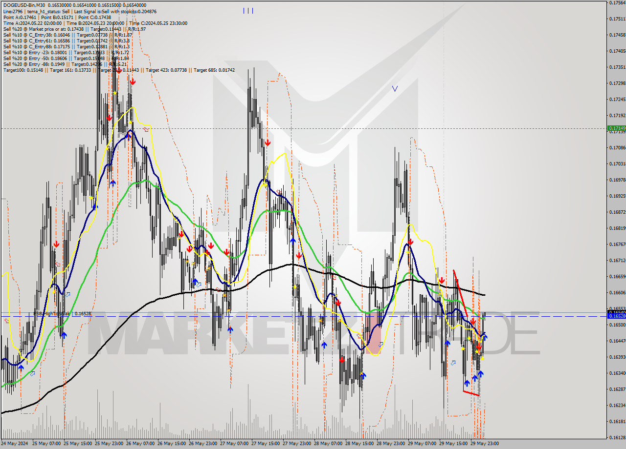 DOGEUSD-Bin M30 Signal