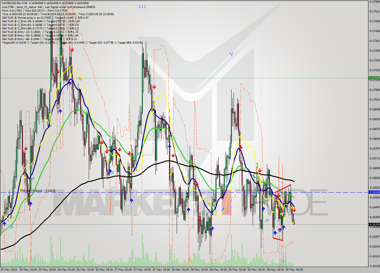 DOGEUSD-Bin M30 Signal