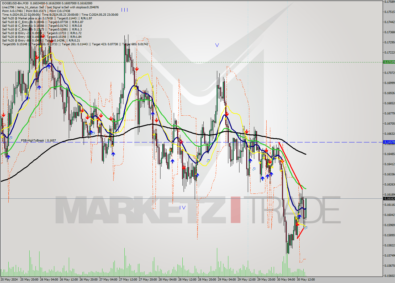 DOGEUSD-Bin M30 Signal