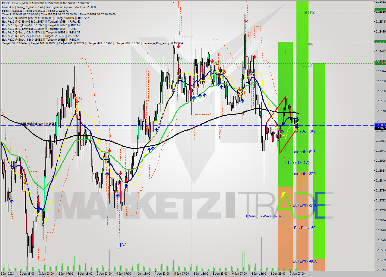 DOGEUSD-Bin M30 Signal