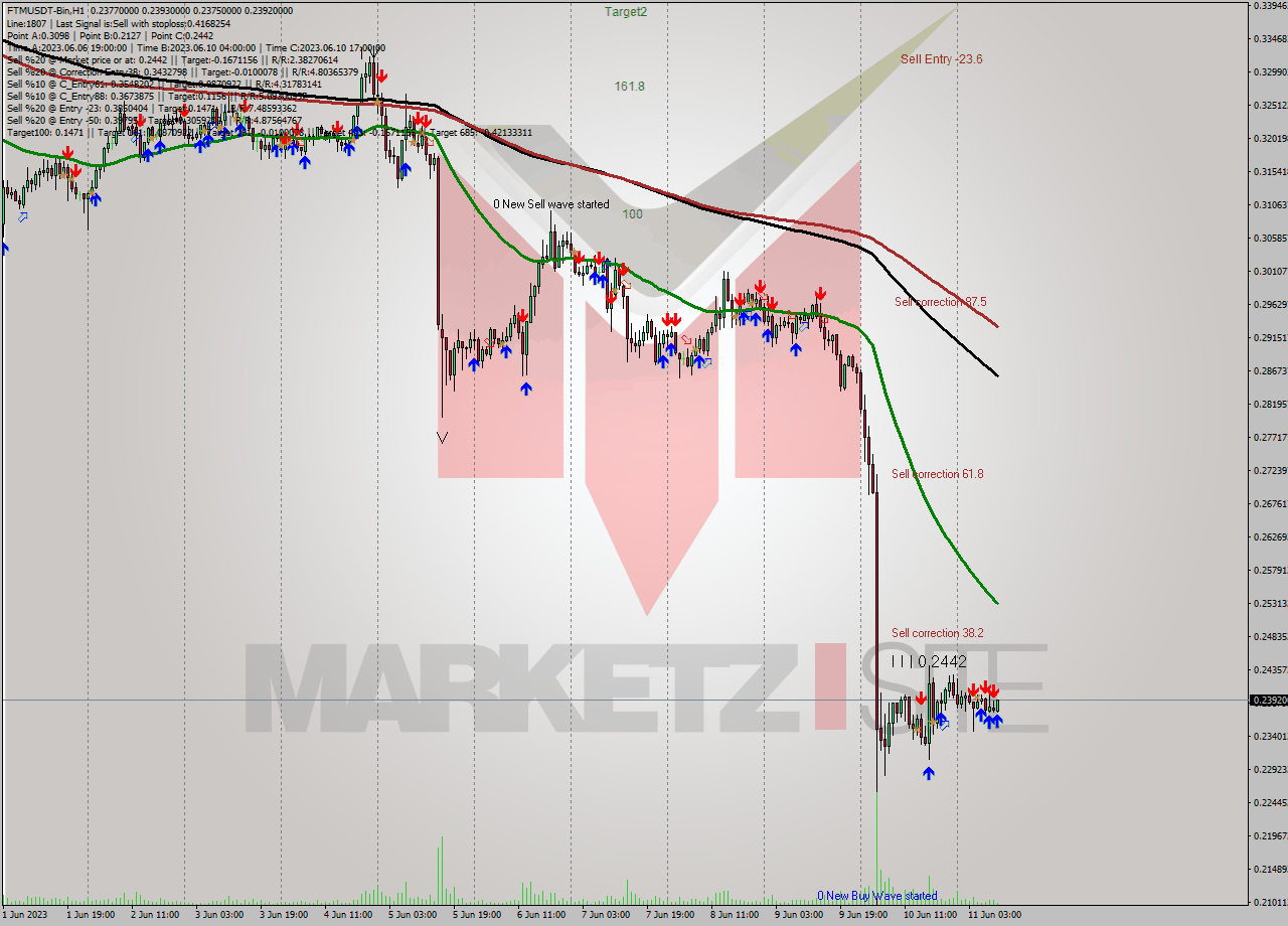 FTMUSDT-Bin H1 Signal