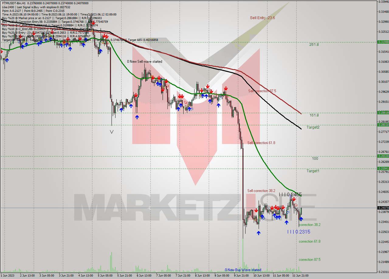 FTMUSDT-Bin H1 Analysis FTMUSDT-Bin H1 Signal