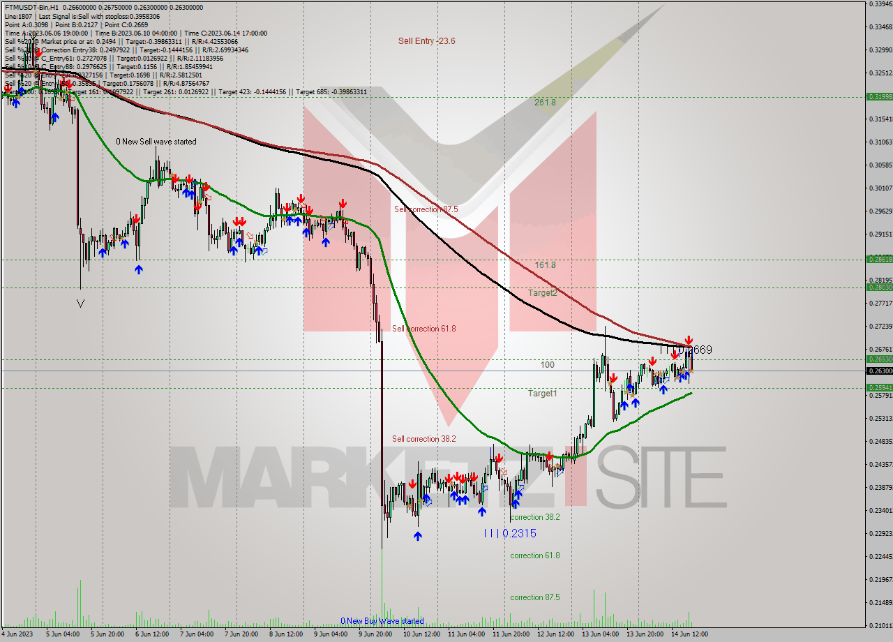 FTMUSDT-Bin H1 Signal