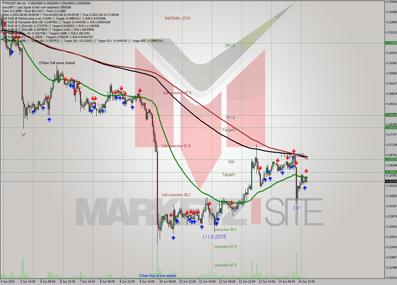 FTMUSDT-Bin H1 Signal