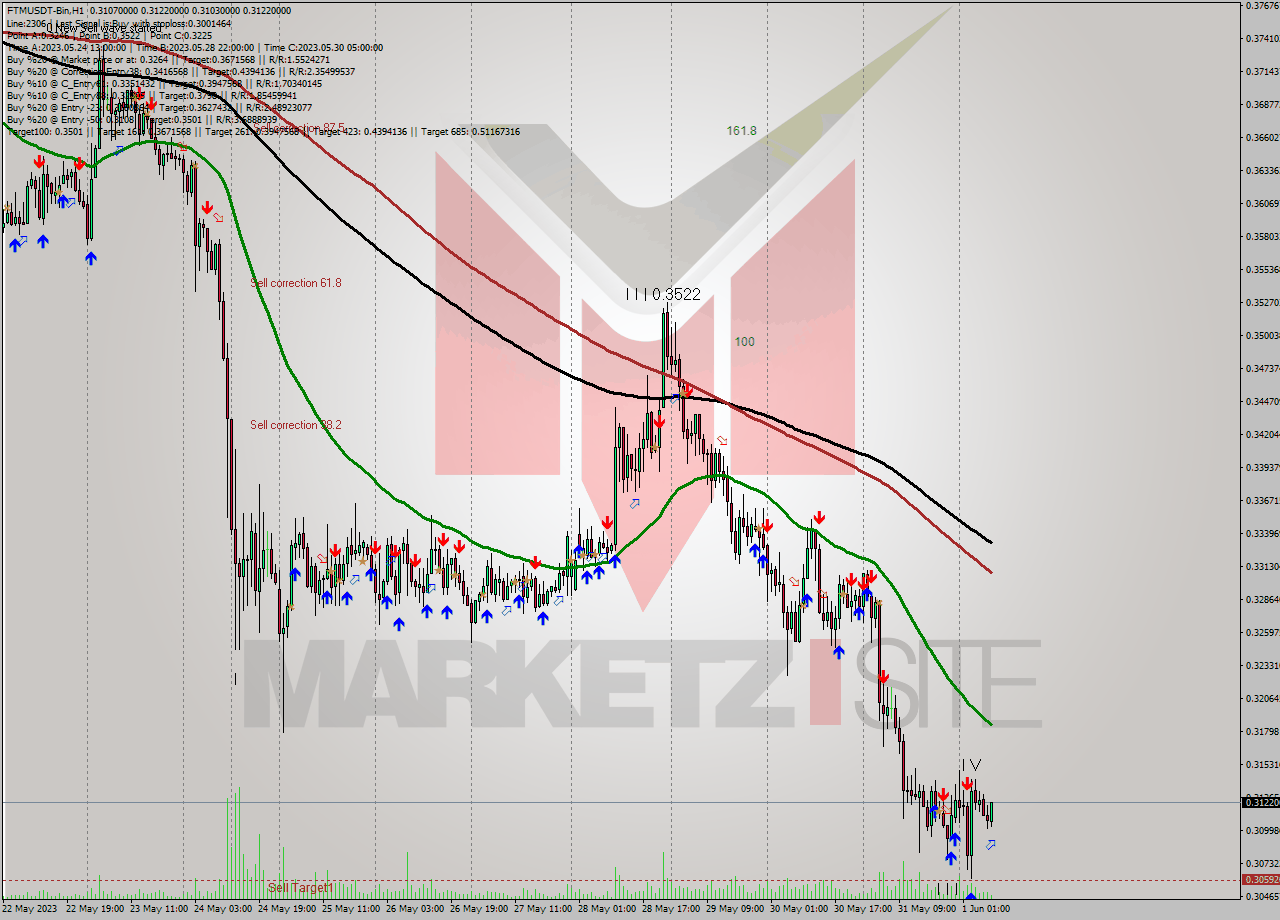 FTMUSDT-Bin H1 Signal