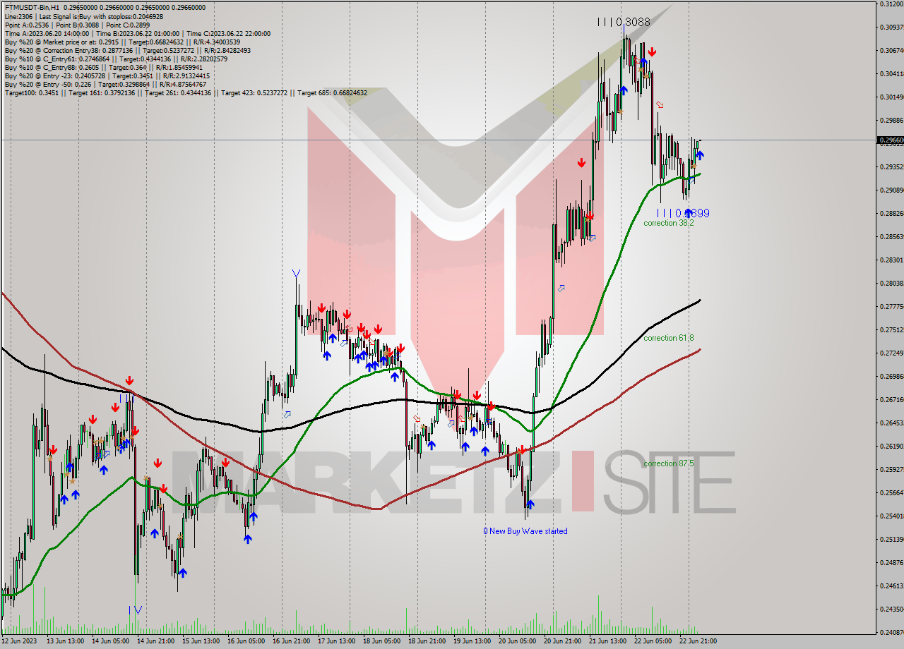 FTMUSDT-Bin H1 Signal