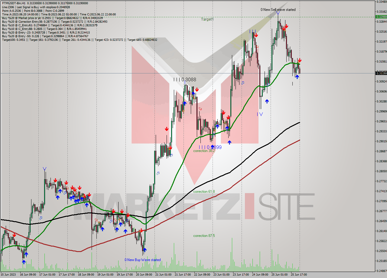 FTMUSDT-Bin H1 Signal