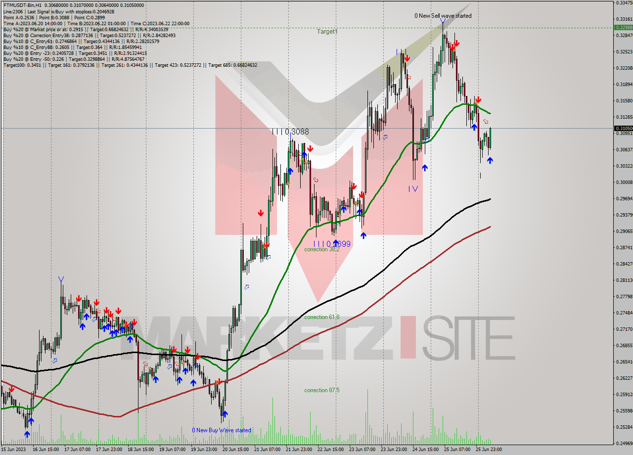 FTMUSDT-Bin H1 Analysis FTMUSDT-Bin H1 Signal